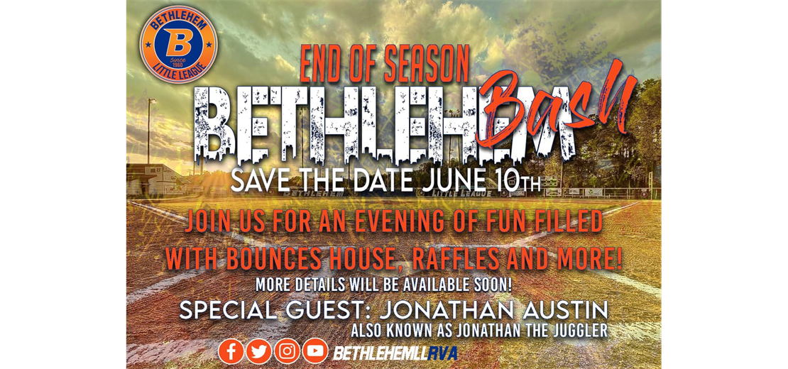 June 10th End of the year Event!