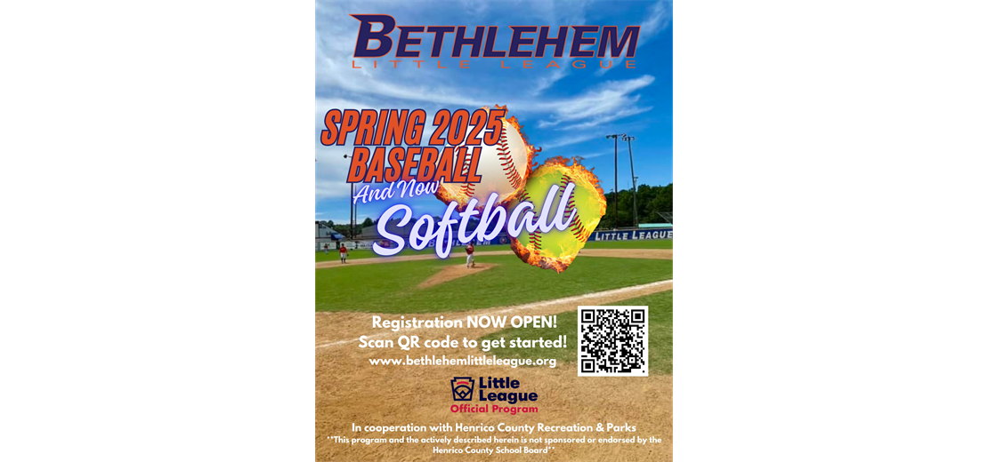 2025 Spring Registration Open!